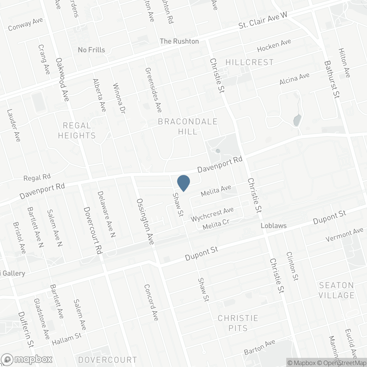 54 MARCHMOUNT ROAD, Toronto, Ontario M6G 2A9